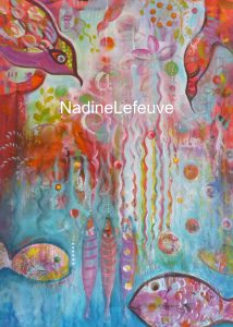 tableau,peinture,floral