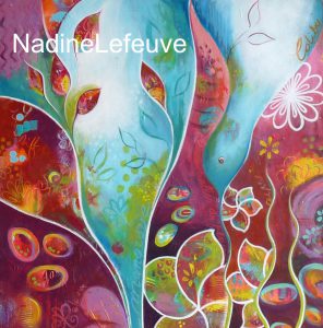 tableau,peinture,floral