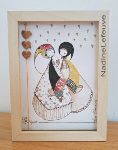 Vitrine Poupir Kokeshi