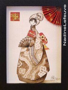 Vitrine Poupir Kokeshi