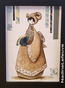 Vitrine Poupir Kokeshi