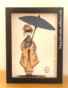 Vitrine Poupir Kokeshi