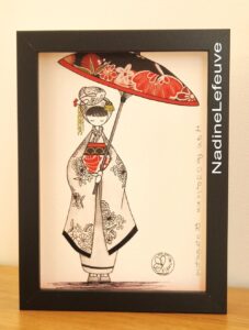 Vitrine Poupir Kokeshi