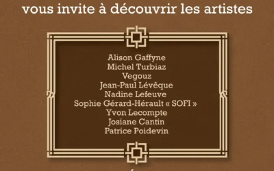 Exposition de mes tableaux à la Galerie Victor Hugo d’Amboise.